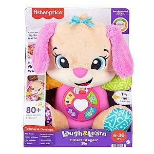 Jucarie interactiva Fisher  price Surioara Cățelului Laugh & Learn Sis (ro.)