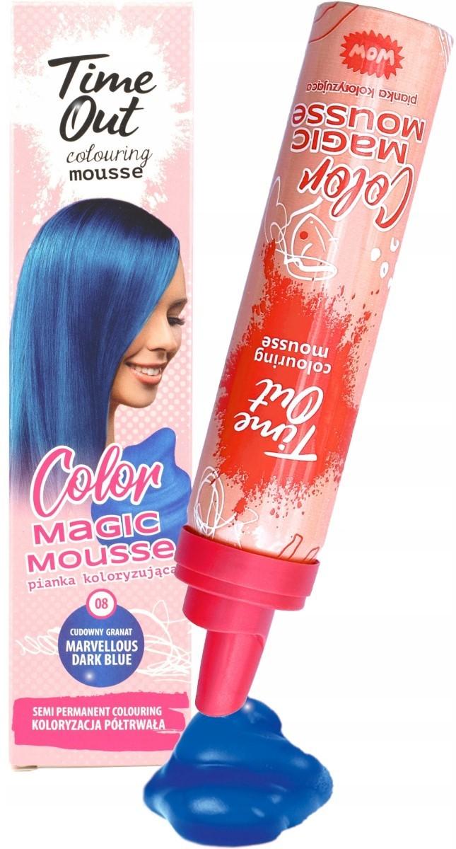 Vopsea de par TIME OUT Marvellous Dark Blue