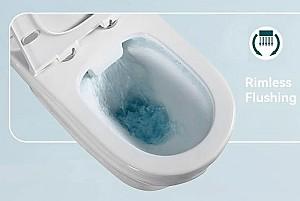 Vas WC South Villa SH-5109 80 P-trap 3/6 no-rim BTW Slim UF Duroplast