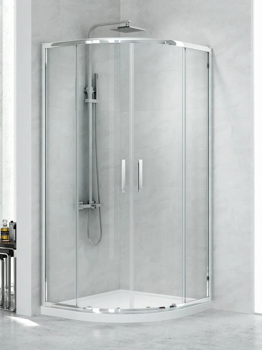 Cabina de dus New Trendy New Praktic 2D Quadrant 80x80x195 Sliding K-0575