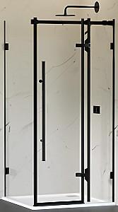 Cabina de dus New Trendy Galaxy Black Quadrant 100x80x190 K-0793
