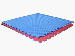 Saltea sportivă 4Play Two-colour Blue-Red 100x100x2.5cm