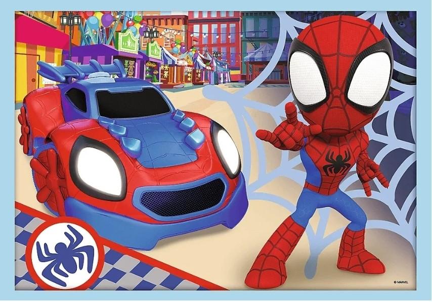 Puzzle Trefl 4in1 Spiday's Team (34611)