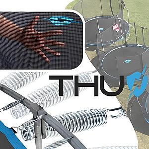 Trambulina Thunder Elite 312 cm Albastru