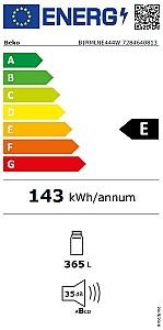 Frigider BEKO B1RMLNE444W