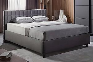 Pat Ambianta Coral 1.6 m Grafit + Saltea Salt Confort Clasic 160x200