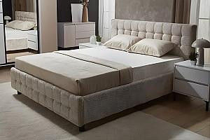 Pat Ambianta Rio 1.6 m Bej + Saltea Salt Confort Clasic 160x200