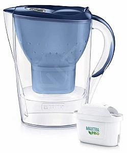 Cană filtrantă pentru apă BRITA Marella + filtru Maxtra Pro Pure Performance (Blue)