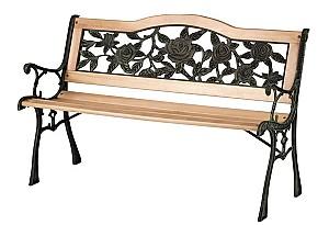 Banca gradina Sofotel Gardi Rose (Wood/Black-Green)