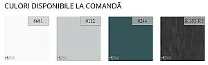 Masa consola DP Mia Grey/Gold 120