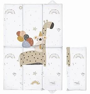 Saltea de infasat Ceba Baby Giraffe 60x40 cm