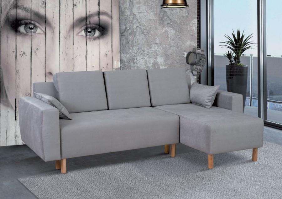 Canapea coltar Modern Leo Alaska 08 (Grey)