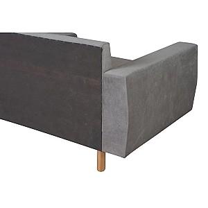 Canapea coltar Modern Leo Alaska 08 (Grey)