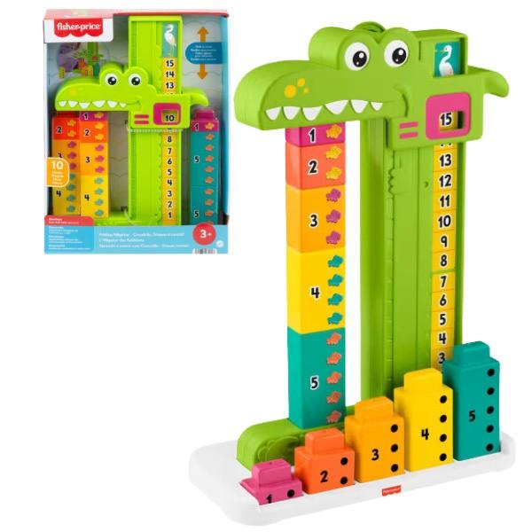 Material de numarare Fisher  price Aligatorul care aduna JCT13