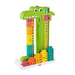 Material de numarare Fisher  price Aligatorul care aduna JCT13