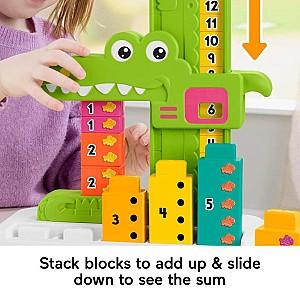 Material de numarare Fisher  price Aligatorul care aduna JCT13