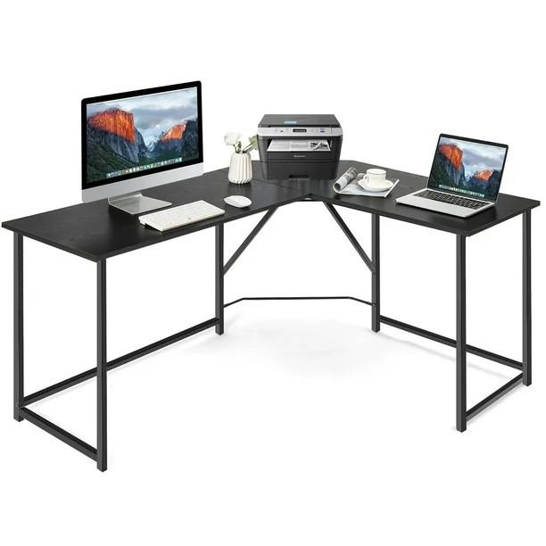 Masa de birou Costway HW67176BK Black