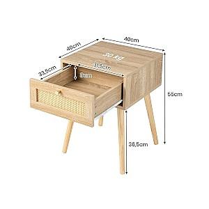 Noptiera Costway HU10476OA-1 (Natural)