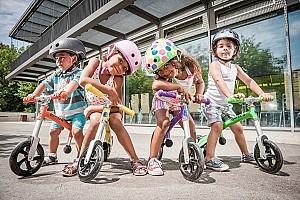 Bicicleta fara pedale Micro G-Bike Chopper Silver