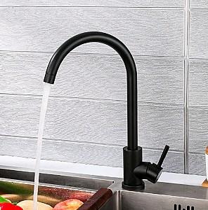 Robinet bucatarie Frap F 40899-4 black inox