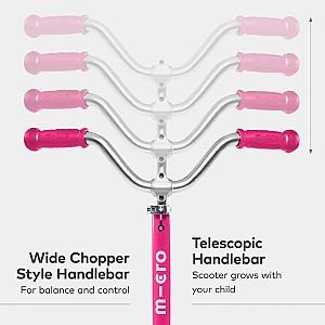 Trotineta Micro Cruiser LED Berry Red