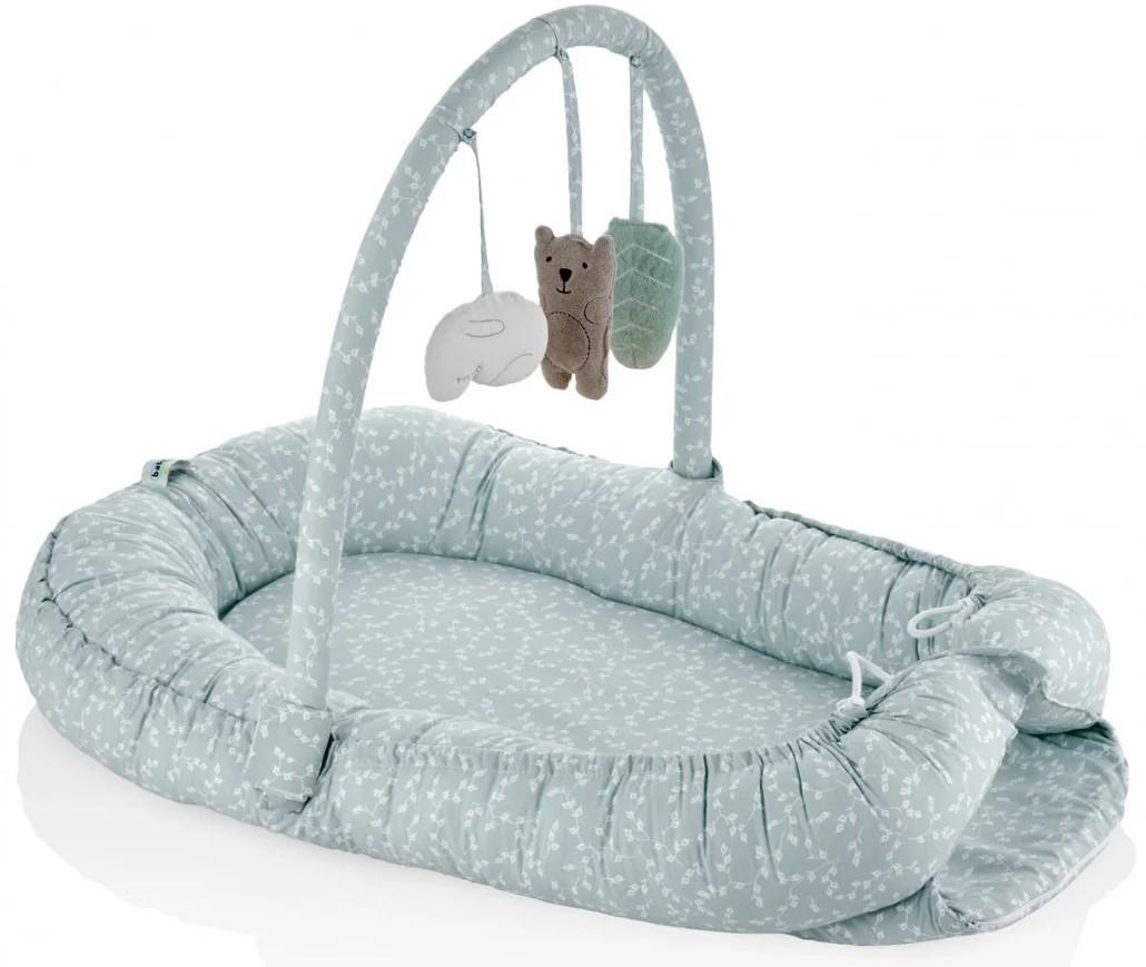 Cuib pentru bebelus BABYJEM Between Parents Mint