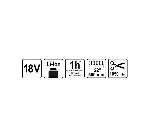 Masina de tuns gard viu cu acumulator Yato YT82833