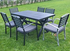 Set mobila de gradina VLM Nero