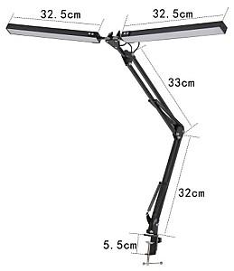 Lampa de masa Platinet FLEXY2 Black (PDLD20)