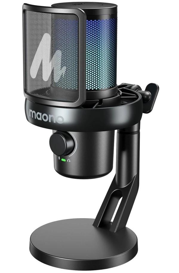 Microfon fara fir Maono DM40Pro Negru
