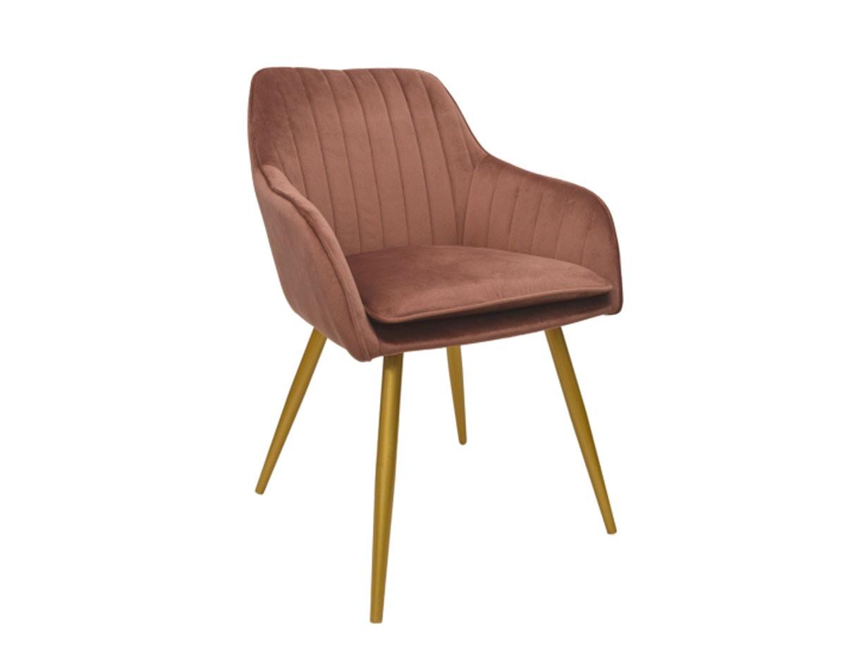 Scaun DP Iris Rusty-Gold Legs