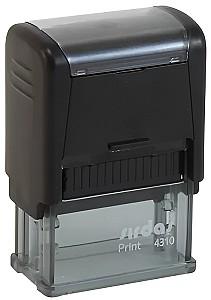 Stampila MobiStamps 4310C albastra, 10x26 mm