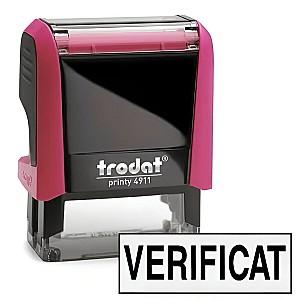Stampila Trodat 4911 "VERIFICAT" 38x14 mm 43076-V