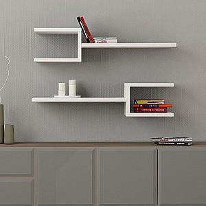 Raft de perete DECO Fork White