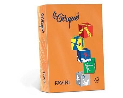 Hirtie colorata imprimanta Favini A4, 250 foi, 160 g/m2, 205 portocaliu A74E304