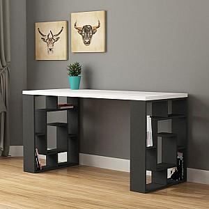 Masa de birou DECO Labirent White/Anthracite
