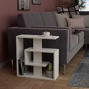 Masuta de cafea, reviste DECO Saly White
