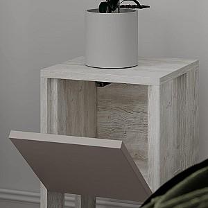 Noptiera DECO Ema Ancient White/Light Mocha