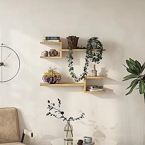 Raft de perete DECO Fork Oak (Stejar)