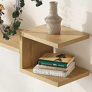 Raft de perete DECO Fork Oak (Stejar)