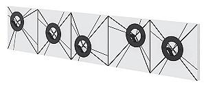 Cuier DECO Vizy White (Alb)