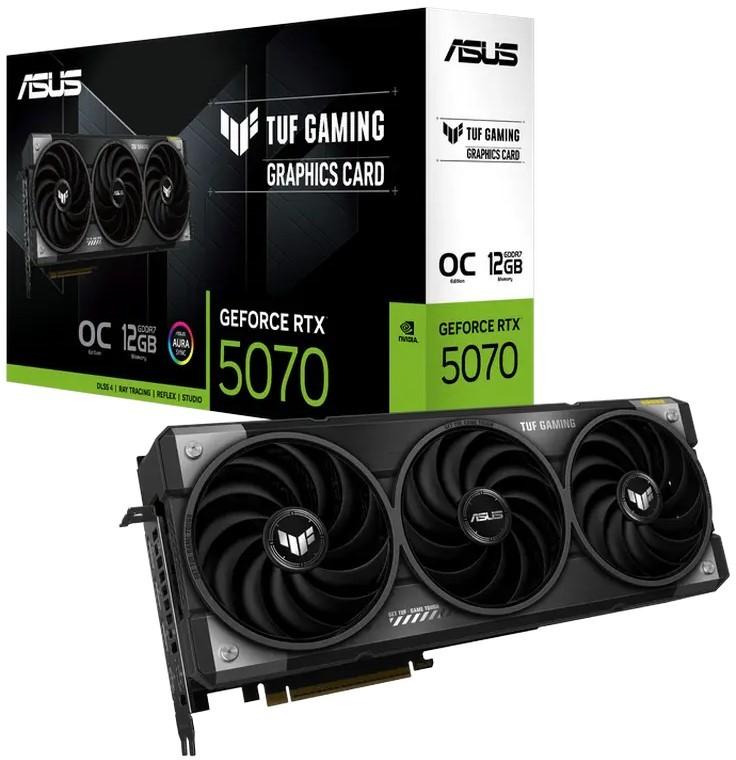 Placa video Asus TUF-RTX5070-O12G-GAMING
