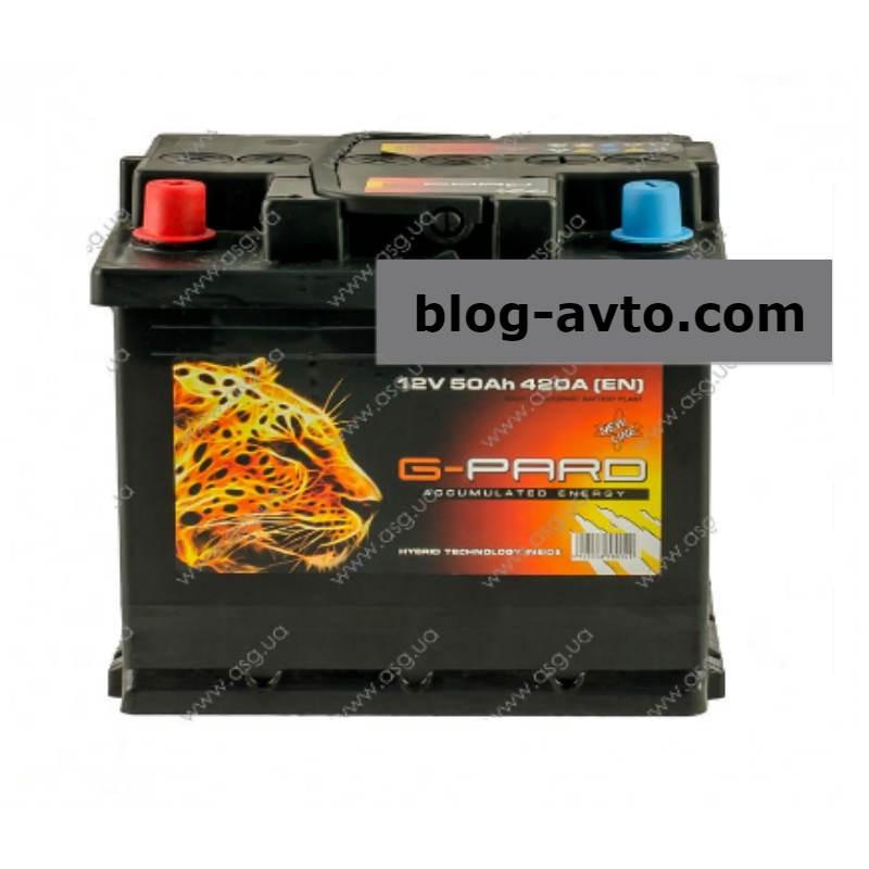 Acumulator auto GEPARD 50 AH Japan