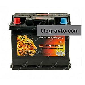 Acumulator auto GEPARD 50 AH Japan