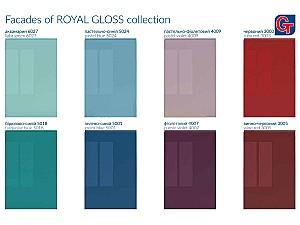 Set mobila bucatarie Confort-NV Royal Gloss 2.6x1.7 m Graphite Grey