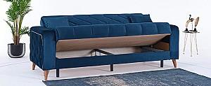 Canapea Fabulous Melisa 3 locuri 82-003 Albastru