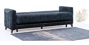 Canapea Fabulous Acelya 3 locuri 50-100 Gri-Albastru