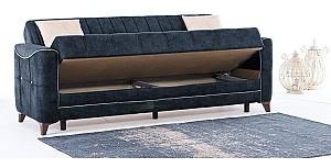 Canapea Fabulous Acelya 3 locuri 50-100 Gri-Albastru