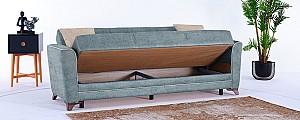 Canapea Fabulous Cinar 3 locuri 51-100 Gri-Albastru