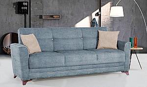 Canapea Fabulous Cinar 3 locuri 51-100 Gri-Albastru